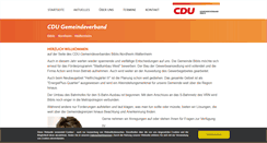 Desktop Screenshot of cdu-biblis.de