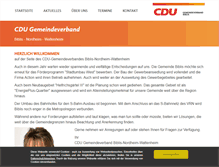 Tablet Screenshot of cdu-biblis.de